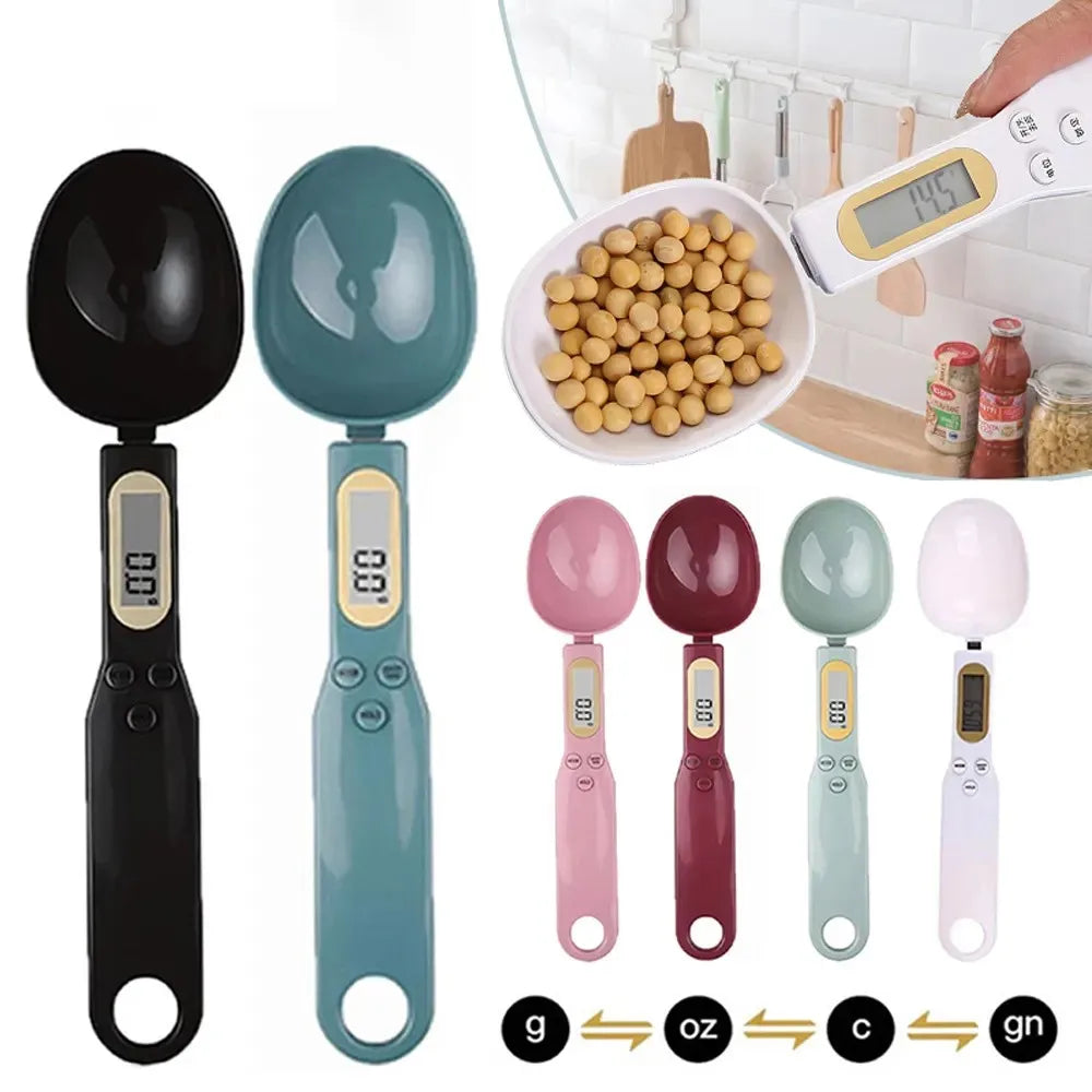 Digital Measuring Spoon Scale With LCD Display 500 g - Chevv